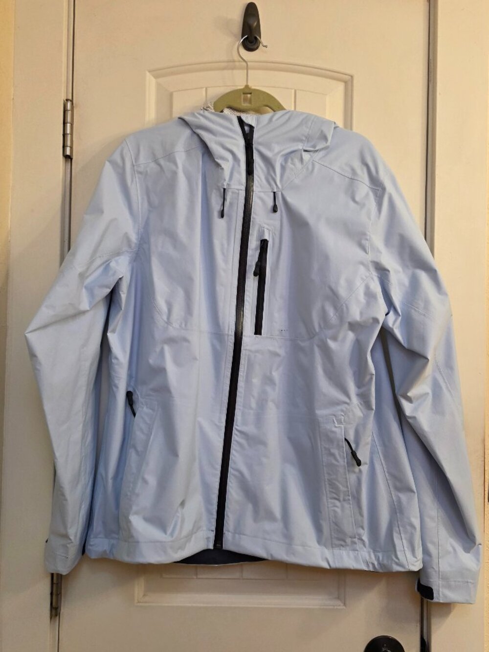 NRS Women's Teeko Rain Jacket - XL Light Blue
